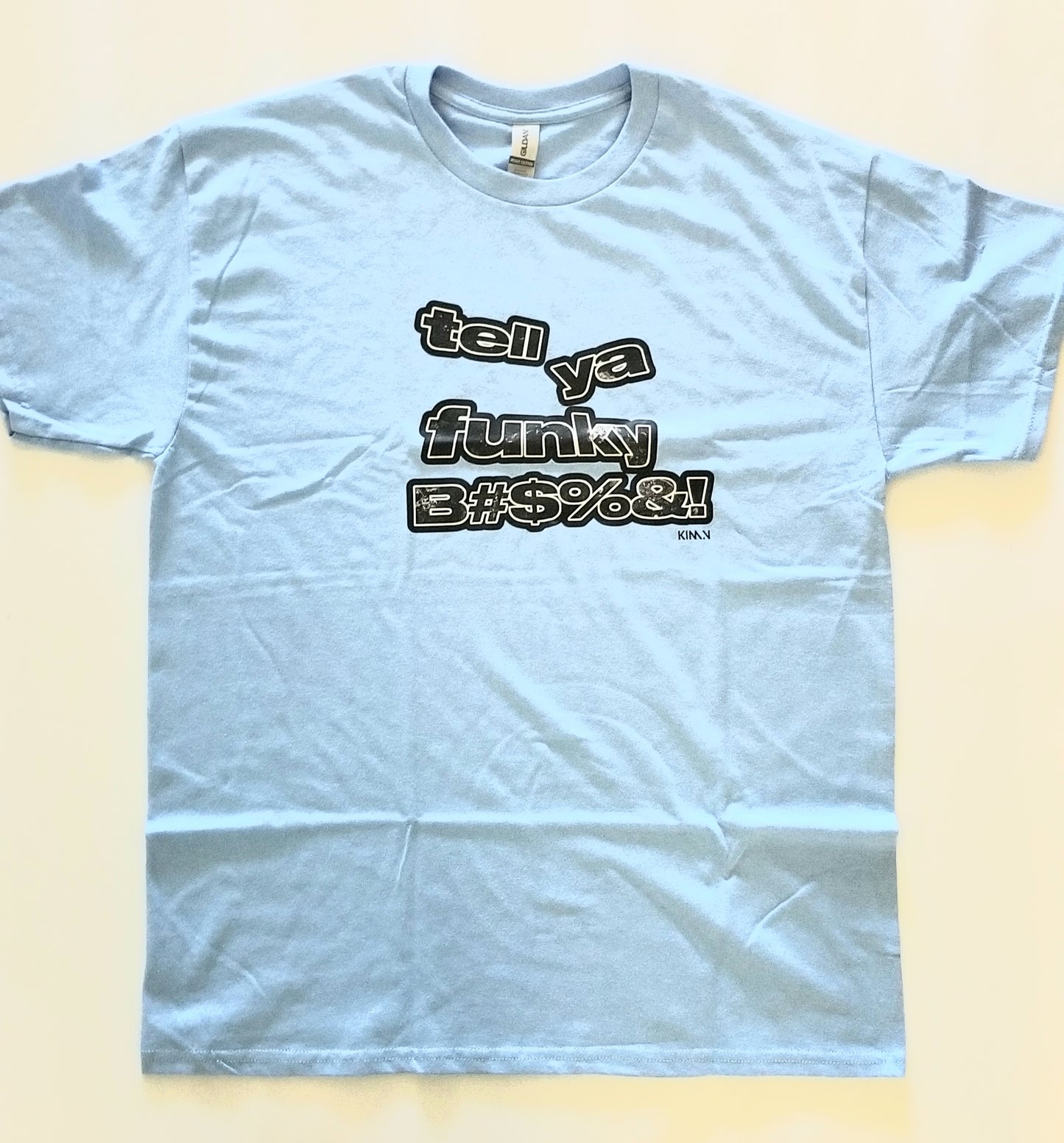 "Tyfb " T shirt Light blue