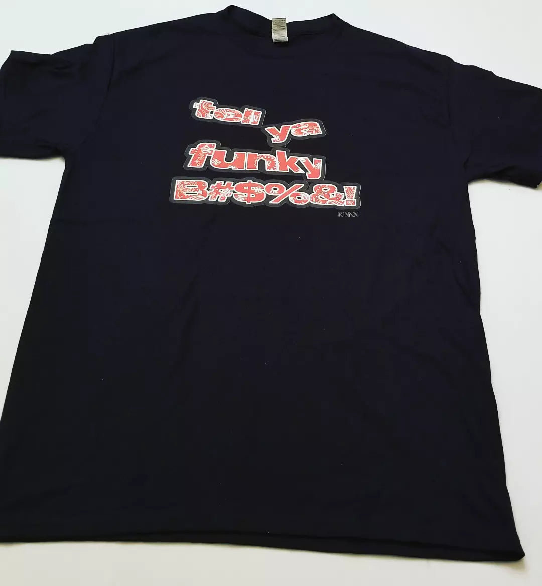 "Tyfb " T shirt Red bandana