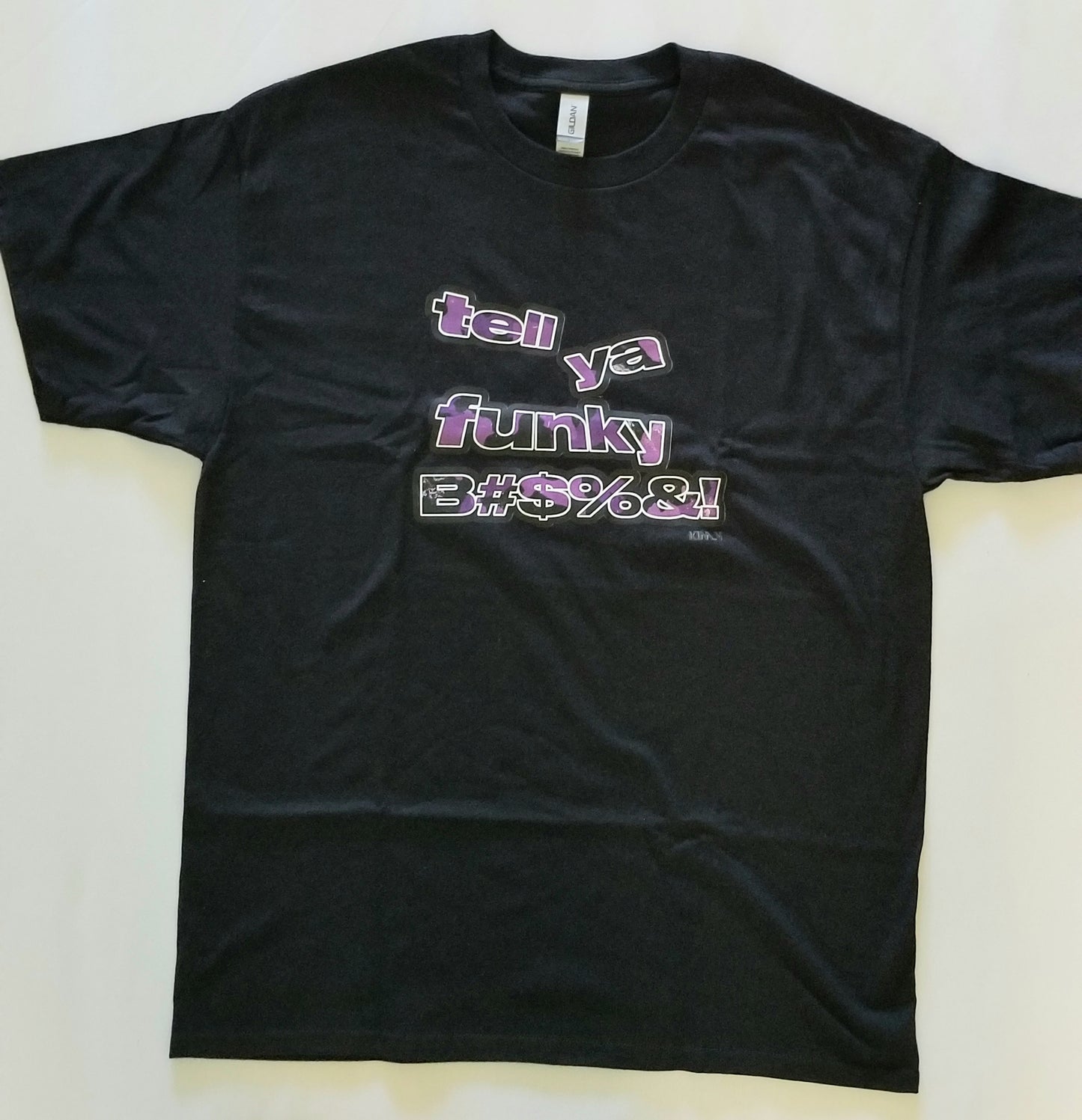 "Tyfb" T shirt black/purple